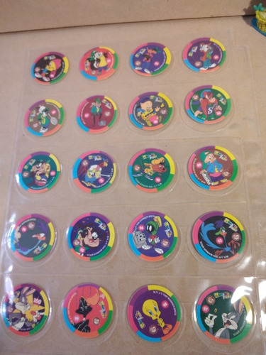 Colección Tazos Looney Tunes Master Tazos 80-100 (Usado)