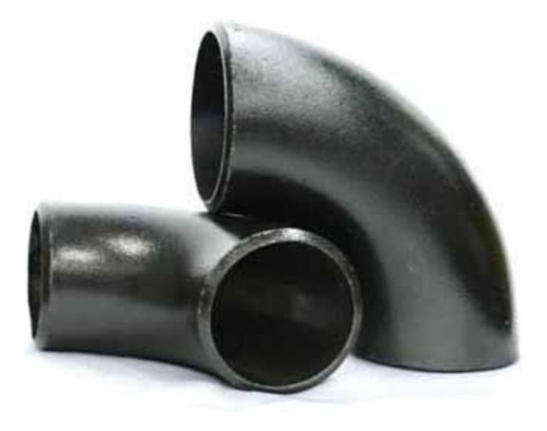 Codo R. L. 90º Acero Negro Cedula Std Soldable 3''
