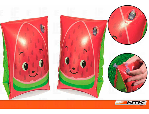 Boia De Braço Infantil Bestway Frutas Morango