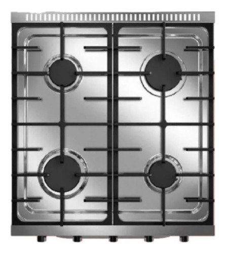Cocina Saho 550 Kuma 4 Hornallas Visor