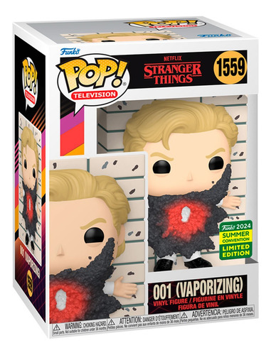 Funko Pop Tv Stranger Things - 001 Vaporizing Exclusivo