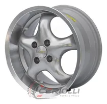 Comprar Jogo De Rodas Aro 15 4x100 B860 Binno Antiga M20 Krmai Cor Prata Diamante Emblema Gm
