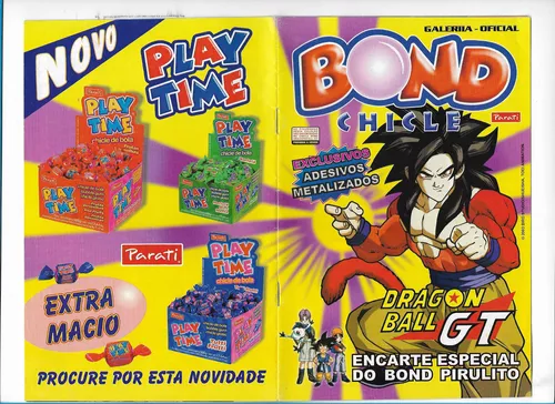 Album Figurinhas Bond Chicle Dragon Ball Z Saga Cell Raro - Escorrega o  Preço