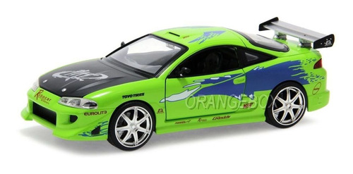 Brian's Mitsubishi Eclipse - Velozes E Furiosos 1/24 - Jada