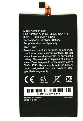 Bateria Para Caterpillar S30 Cat
