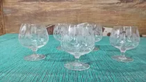 Comprar Juego De 5 Copas De Cristal De Cognac 