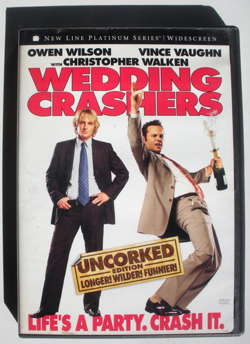 Dvd - Wedding Crashers - Los Rompebodas - Booklet - Imp. Usa