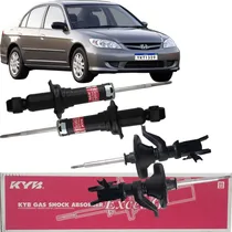 Comprar 4 Amortecedor Original Kyb Excel-g Civic 1.7 2001 Até 2006