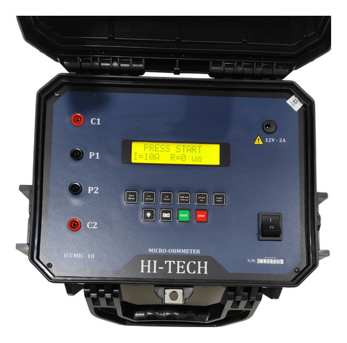 Micromimetro Digital 10 A Microhm 10i + Certificado E Nf