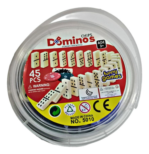 Set Dominos Para Niños Y Niñas Y Fichas Juguetes