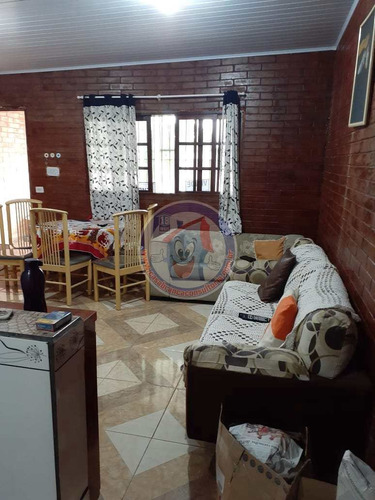 Imagem 3 de 6 de Casa Com 1 Dorm, Balneário Regina Maria, Mongaguá - R$ 140 Mil, Cod: 317013 - V317013