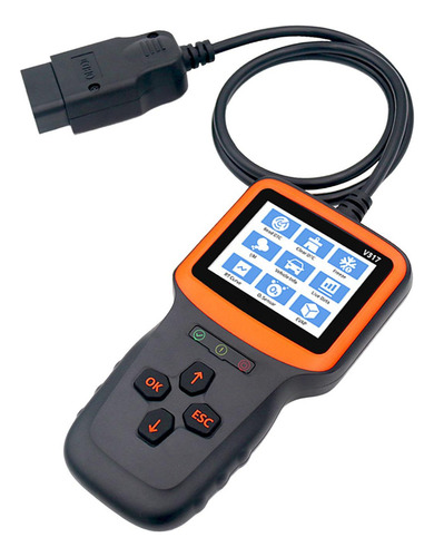 Obd2 Scanner Automotive Scan Scan Tester Tools Tela Colorida