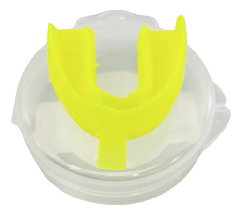 Protector Bucal Atletic Services Doble Mercian 27340 Color Amarillo