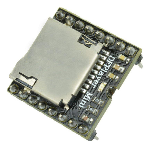 Aideepen 5 Unidades Dfplayer Mini Mp3 Reproductor De Tarjeta De Decodificación De Voz, Compatible Con Tarjeta Tf Micro Sd U Disk Audio Music