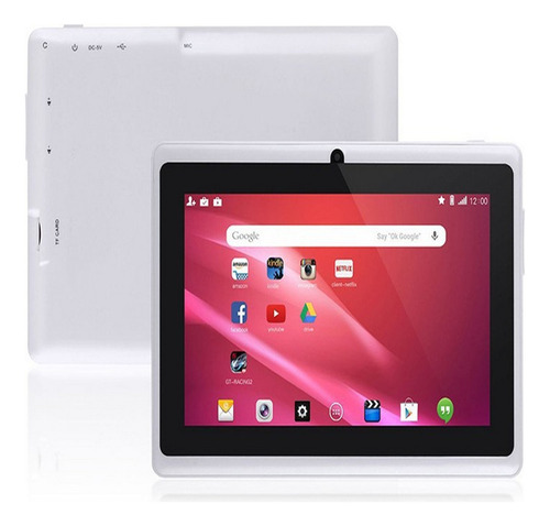 Tablet Pc Android 4.4 Duad Core De 7 Pulgadas, 1 Gb+8 Gb Con