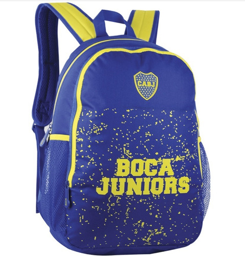 Mochila Escolar Futbol Club Boca Junior Lic. Oficial Premium