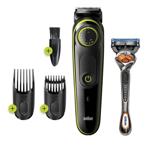Corta Barba Braun Bt3241 + Gillette Fusion5 Proglide