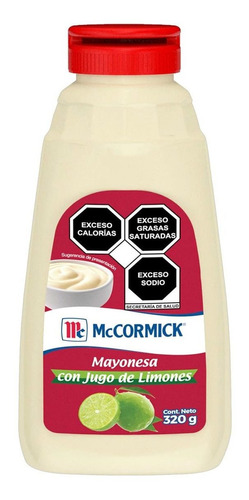 Mayonesa Mccormick Con Jugo De Limón 320g