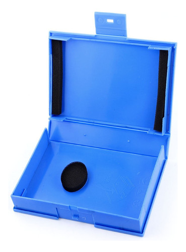Qtqgoitem Caja Externa Plastico Azul Para Disco Duro 3,5 