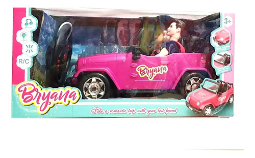 Carro De Muñecas A Control Remoto Con Muñeca Y Muñeco