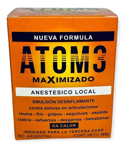 Atom 3 Gel Maximizado (pote )