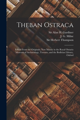 Libro Theban Ostraca [microform]: Edited From The Origina...
