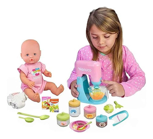 Muñeca Bebé Comiditas Accesorios Juguete Niñas Nenuco ;o