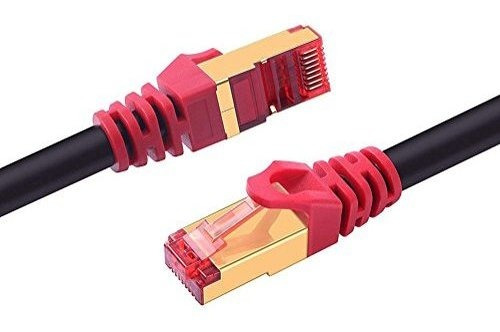 Cable Ethernet 50 Metros 50 Clips Gratis Exterior Impermeable Al Aire Libre Cat7 Cable De Red Plano Rj45 Network Cable Gigabit Blanco Alta Velocidad Lan Cable De ConexióN A Internet De 600MHz 