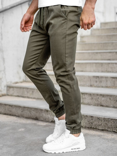 Pack 2 Jogger Gabardina Elastizada Liviana Con Cordón