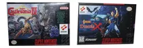 Comprar 2 Cajas Custom Para Tus Juegos Castlevania Snes (solo Cajas)