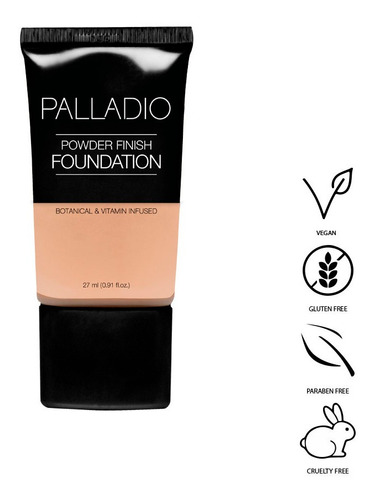 Finalizador Palladio Foundation Hidratante Vegano X27ml