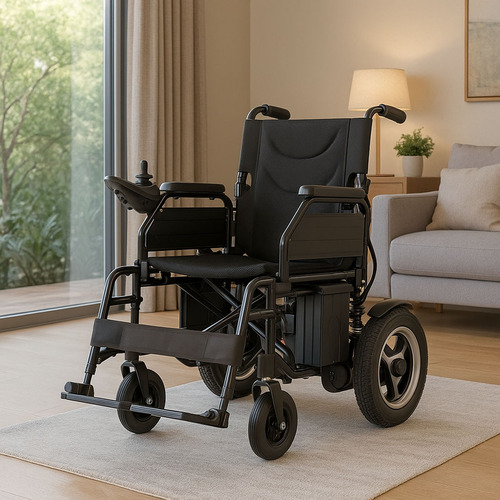 Cadeira De Rodas Motorizada Dobrável D800 Até 120kg Dellamed