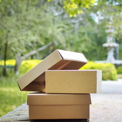 Caja De Cartón Para Desayunos Sorpresa