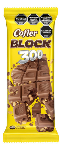 Chocolate Tableta Cofler Block X 300 Gs
