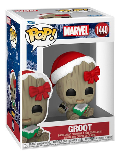 Funko Pop! Marvel Holiday - Groot com presentes #1440