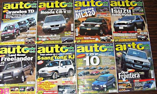 Imagen 2 de 10 de Lote Colección De 73 Revistas Rústicos Autoverde 4x4 Español