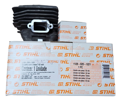 Cilindro Com Pistão Motosserra Stihl Ms 460 1128-020-1221