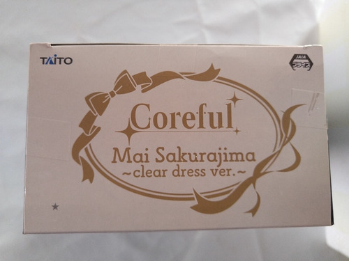 Sakurajima Mai - Coreful Figure - Clear Dress Ver. (taito)