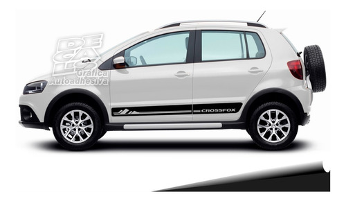 Calco Volkswagen Crossfox 2012 - 2013 Lado Izquierdo