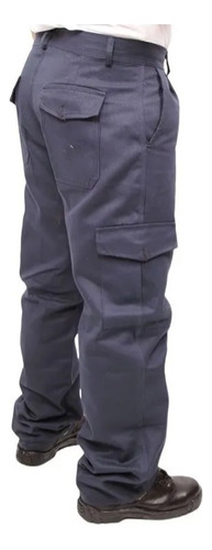 Pantalon Cargo Trabajo Hombre Reforzado Talles Especiales