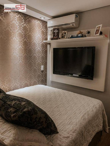 Imagem 16 de 23 de Oportunidade! Maravilhoso Apartamento Todo Mobiliado De 66m² 03 Dormitórios 01 Suíte Sacada E 02 Vagas De Garagem No Bairro Do Limão - Ap3716