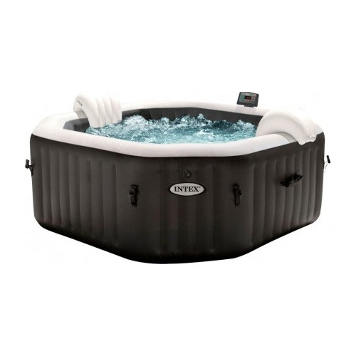 Spa  Inflable Intex Deluxe 4p Hidromasaje Burbujas 