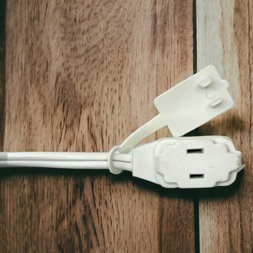Extension Electrica Lumistar Blanca 4.57 Metros