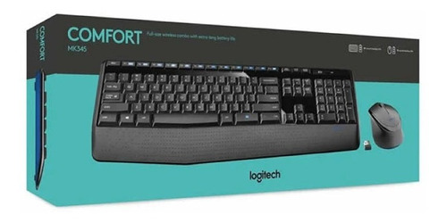 Teclado Y Mouse Logitech Mk345 - Wireless