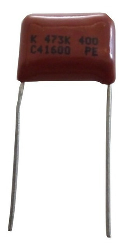 Imagem 2 de 2 de Capacitor Poliester 47nf M 400v 47nm 400 Pacote Com 10un