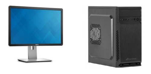 Imagem 1 de 5 de Computador Dual Core 4gb Ssd 120gb Monitor Dell 20 Polegadas