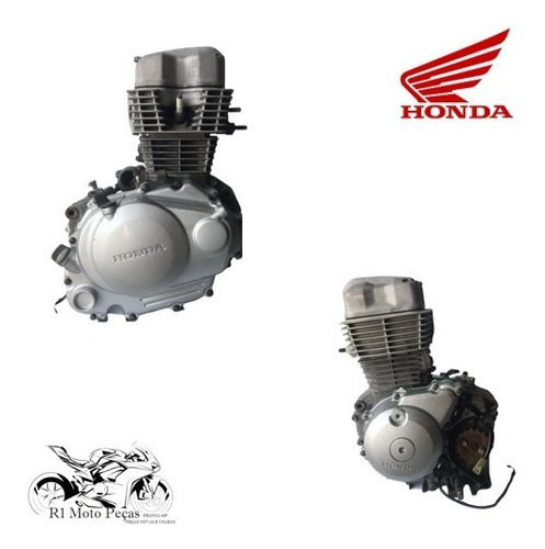 Imagem 1 de 5 de Motor Honda Titan 150 2004/08 Partida Elétrica C/nota Fiscal