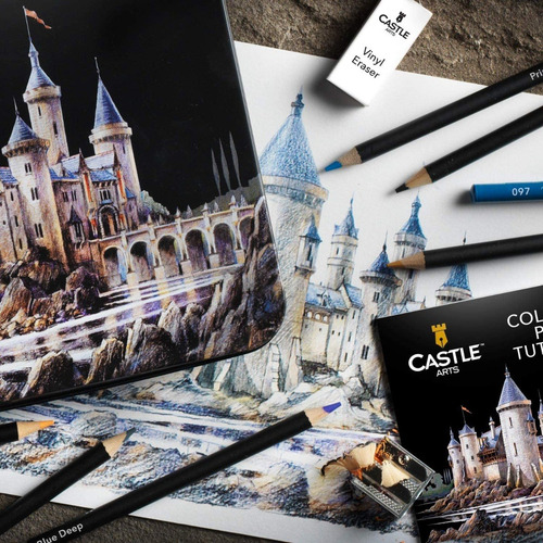 Imagen 6 de 7 de 120 Lapices De Colores Profesionales Castle Arts Supplies