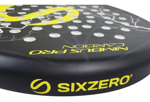 Imagen 5 de 8 de Paleta Padel Sixzero Full Carbon Paddle Nucleo Eva Soft