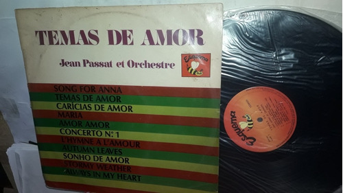 Lp Jean Passat Et Orchestre Temas De Amor Ne #